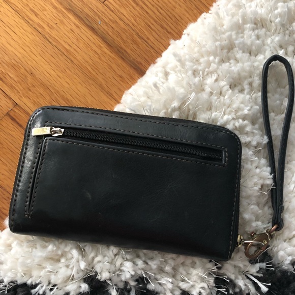 BLACK FOSSIL WALLET - Picture 2 of 3